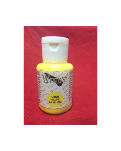 İpek Boyası Limon Sarı 50 ml. W-1502