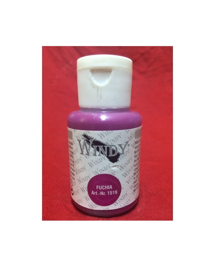 İpek Boyası Fuşya 50 ml. W-1519