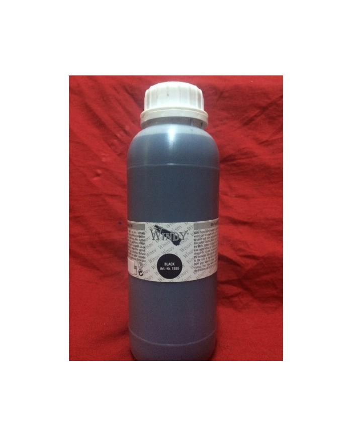 İpek Boyası Siyah 500 ml. WB-1555