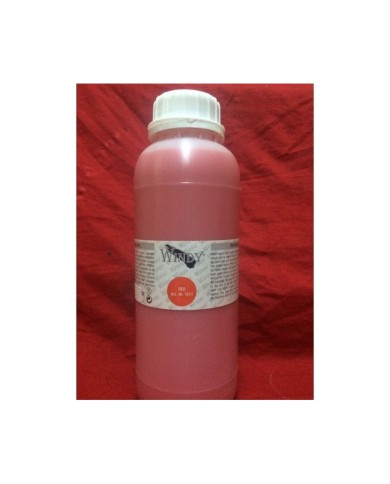 İpek Boyası Kırmızı 500 ml. WB-1511