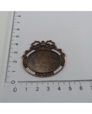 Metal Kolye Ucu - Çerçeve