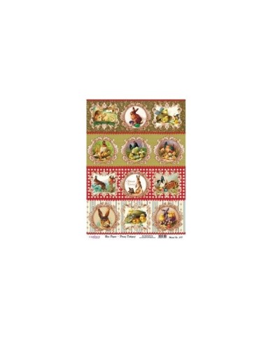 Pirinç Dekupaj model 377