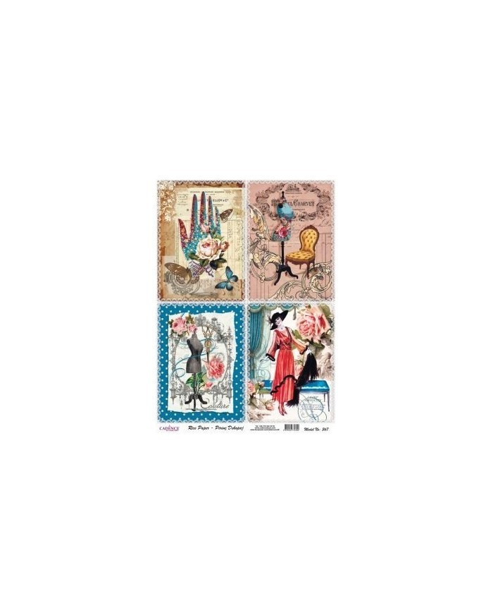 Pirinç Dekupaj model 367