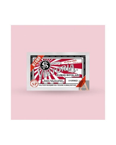 Toz Kumaş Boyası Kırmızı V-08