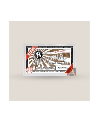 Toz Kumaş Boyası Kahve V-19