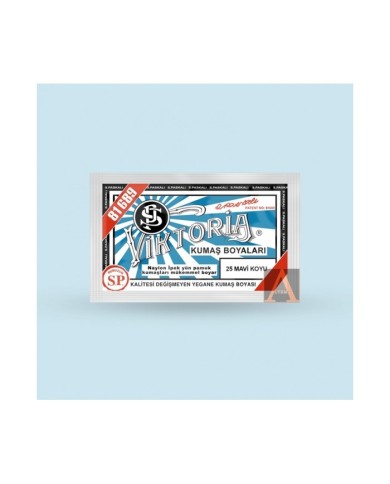 Toz Kumaş Boyası Koyu Mavi V-25