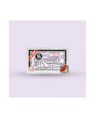 Toz Kumaş Boyası Açık Mor V-26