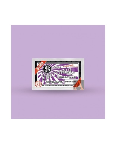 Toz Kumaş Boyası Koyu Mor V-27