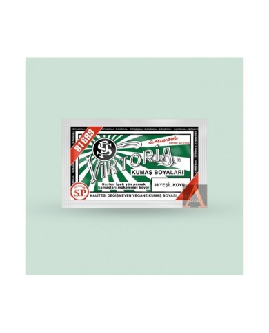 Toz Kumaş Boyası Koyu Yeşil V-39