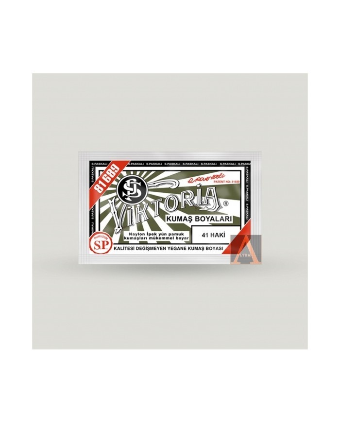 Toz Kumaş Boyası Haki Yeşil V-41