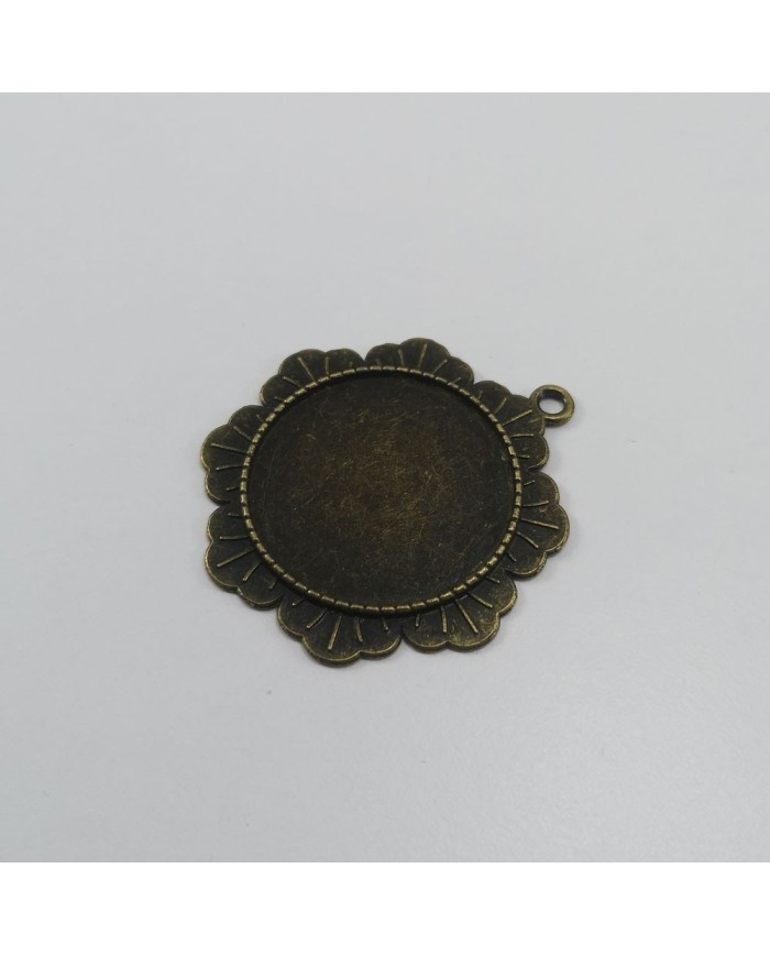 Metal Kolye Ucu - Çerçeve