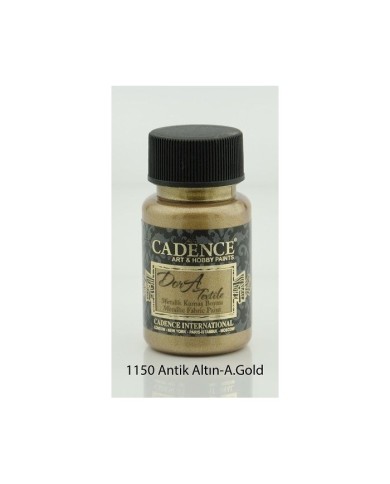 Dora Metalik Kumaş Antik Altın DK-1150