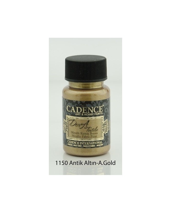 Dora Metalik Kumaş Antik Altın DK-1150