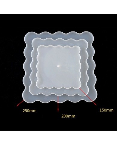 Reçine Epoksi ve Beton Kalıbı - Kare Kek stant  Sadece Kalıp -Kod:210