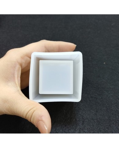 Reçine Epoksi ve Beton Kalemlik Kalıbı - Kare -Kod:66