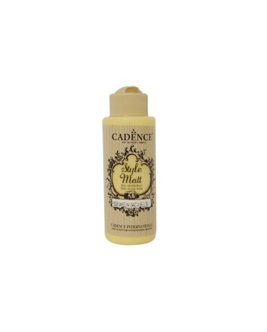 Style Mat Vanilya Sarı 120 ml - 9008