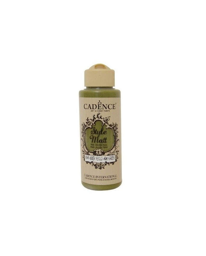 Style Mat Asker Yeşili 120 ml - 9049