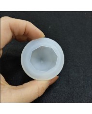 Kristal Reçine Epoksi, Mum Kalıbı - Küçük -Kod:49