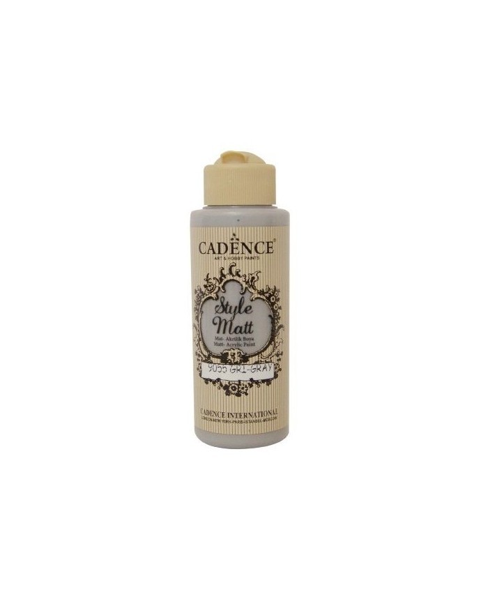 Style Mat Gri 120 ml - 9055