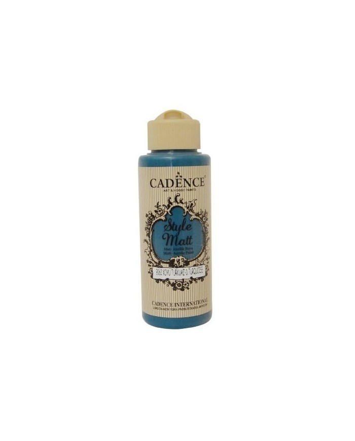Style Mat Koyu Turkuaz 120 ml - 9062