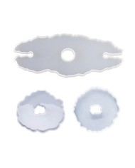 Reçine Epoksi Silikon Kalıp Bardak altı, Şaraplık -Kod:208