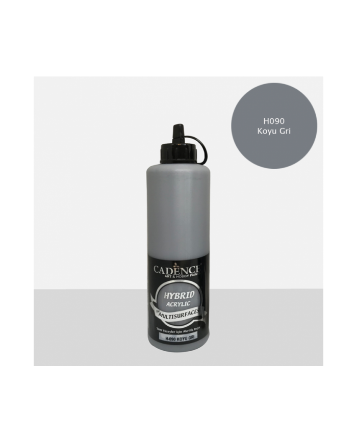 Hybrit (Multi Surface) Boya Koyu Gri 500 ml HH-90