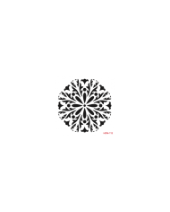 HOME DECOR MİDİ STENCİL 22*22 CM HDM-112