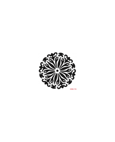 HOME DECOR MİDİ STENCİL 22*22 CM HDM-116