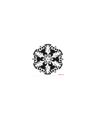 HOME DECOR MİDİ STENCİL 22*22 CM HDM-118