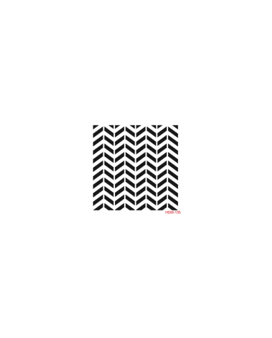 HOME DECOR MİDİ STENCİL 22*22 CM HDM-135