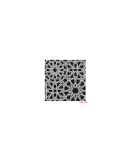 HOME DECOR MİDİ STENCİL 22*22 CM HDM-154