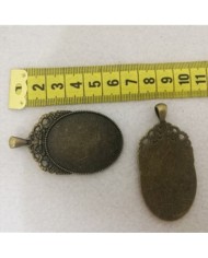 Metal Kolye Ucu Eskitme Ayna