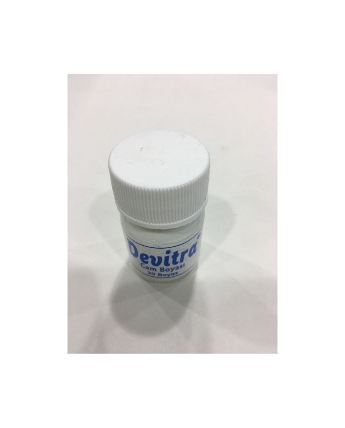 DEVİTRA CAM BOYASI BEYAZ 20ml