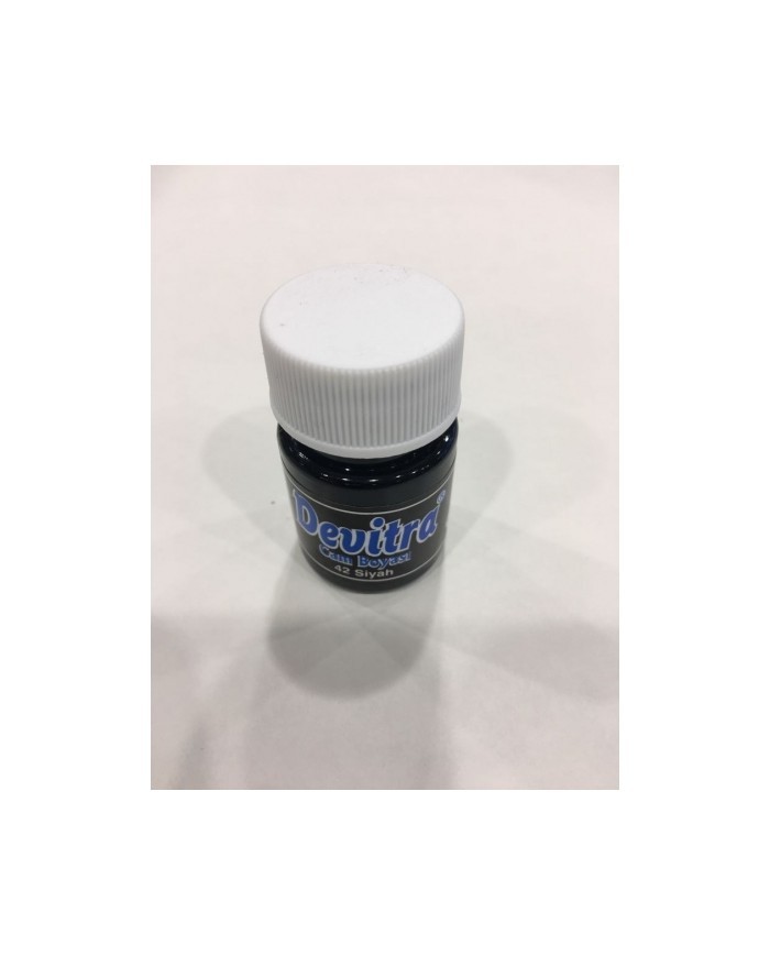 DEVİTRA CAM BOYASI SİYAH 20ml