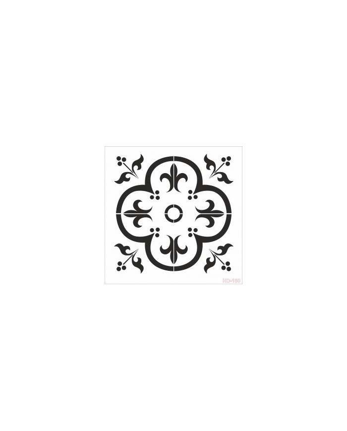 HD-180 FAYANS MODEL STENCIL 20*20