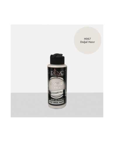 HYBRİT (MULTİ SURFACE) BOYA DOĞAL HASIR 120 ML H-067
