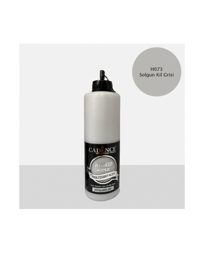 HYBRİT (MULTİ SURFACE) BOYA SOLGUN KİL GRİSİ 500 ML HH-73