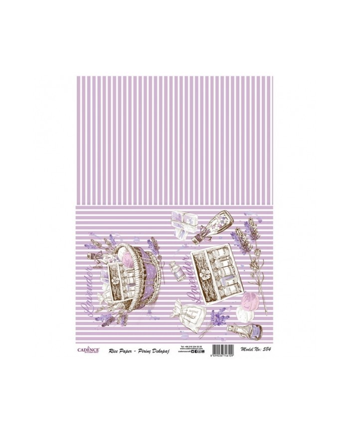 PİRİNÇ DEKOPAJ 29*42 MODEL 584