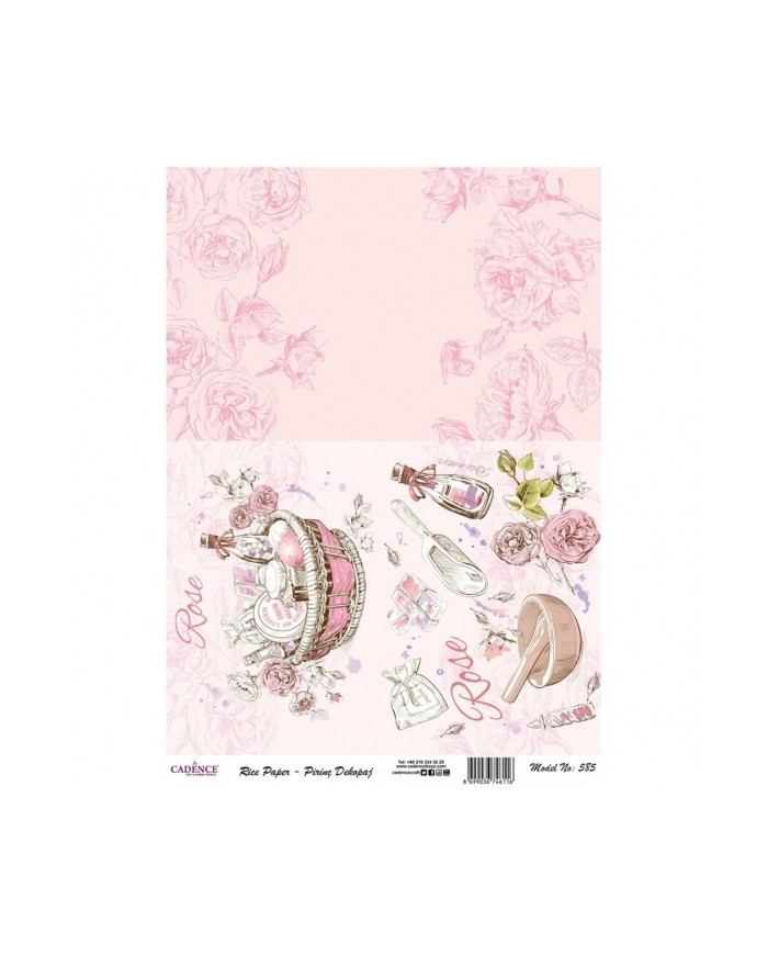 PİRİNÇ DEKOPAJ 29*42 MODEL 585