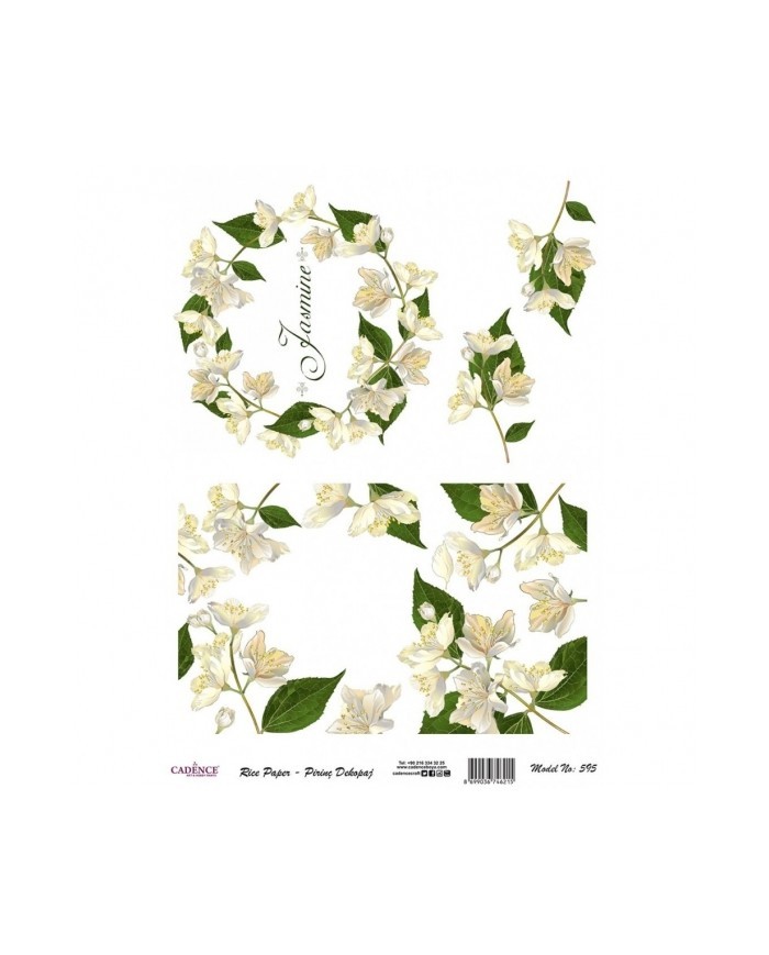 PİRİNÇ DEKOPAJ 29*42 CM MODEL 595