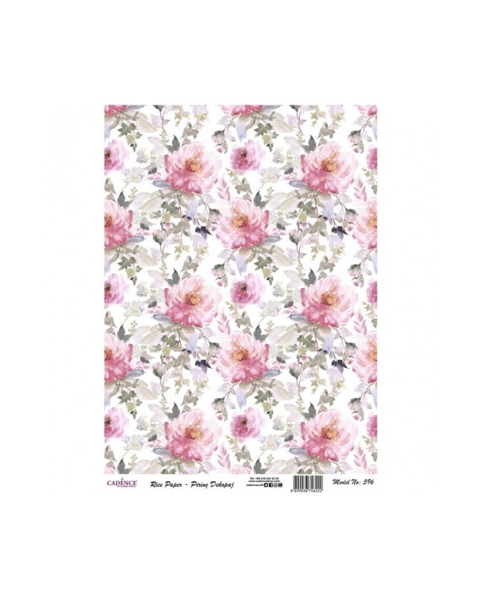 PİRİNÇ DEKOPAJ 29*42 CM MODEL 596