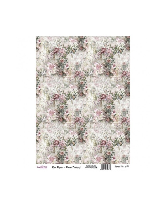 PİRİNÇ DEKOPAJ 29*42 CM MODEL 597