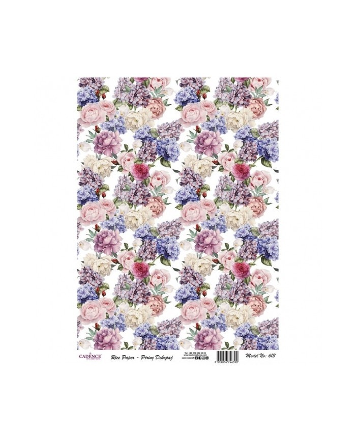 PİRİNÇ DEKOPAJ 29*42 CM MODEL 613