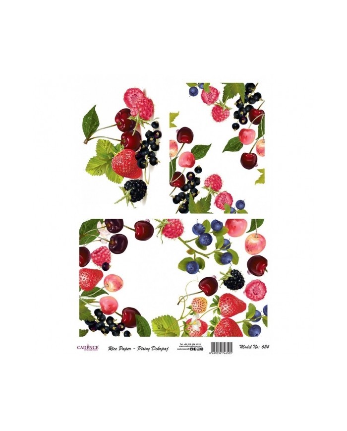 PİRİNÇ DEKOPAJ 29*42 CM MODEL 624