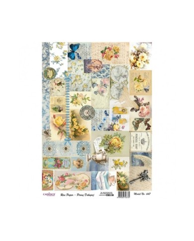 PİRİNÇ DEKOPAJ 29*42 CM MODEL 647