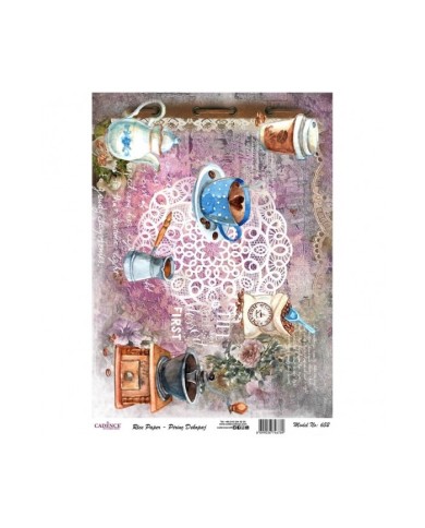 PİRİNÇ DEKOPAJ 29*42 CM MODEL 652