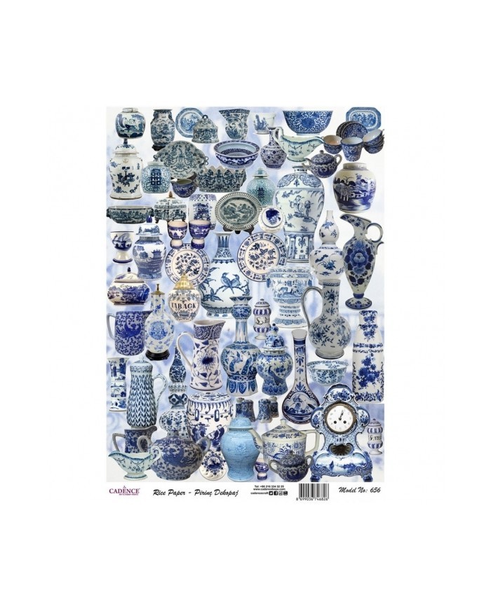 PİRİNÇ DEKOPAJ 29*42 CM MODEL 656