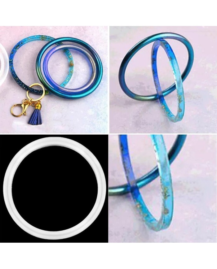 Reçine Epoksi Kalıp Bilezik 10 cm -Kod:134