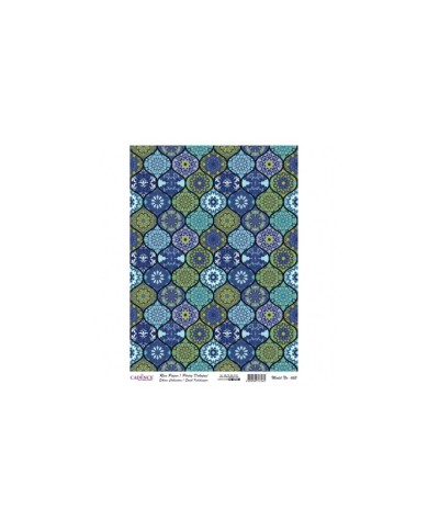 PİRİNÇ DEKOPAJ 29*42 CM  MODEL 665