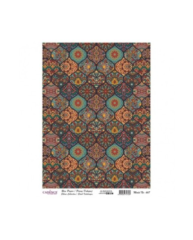 PİRİNÇ DEKOPAJ 29*42 CM MODEL 667